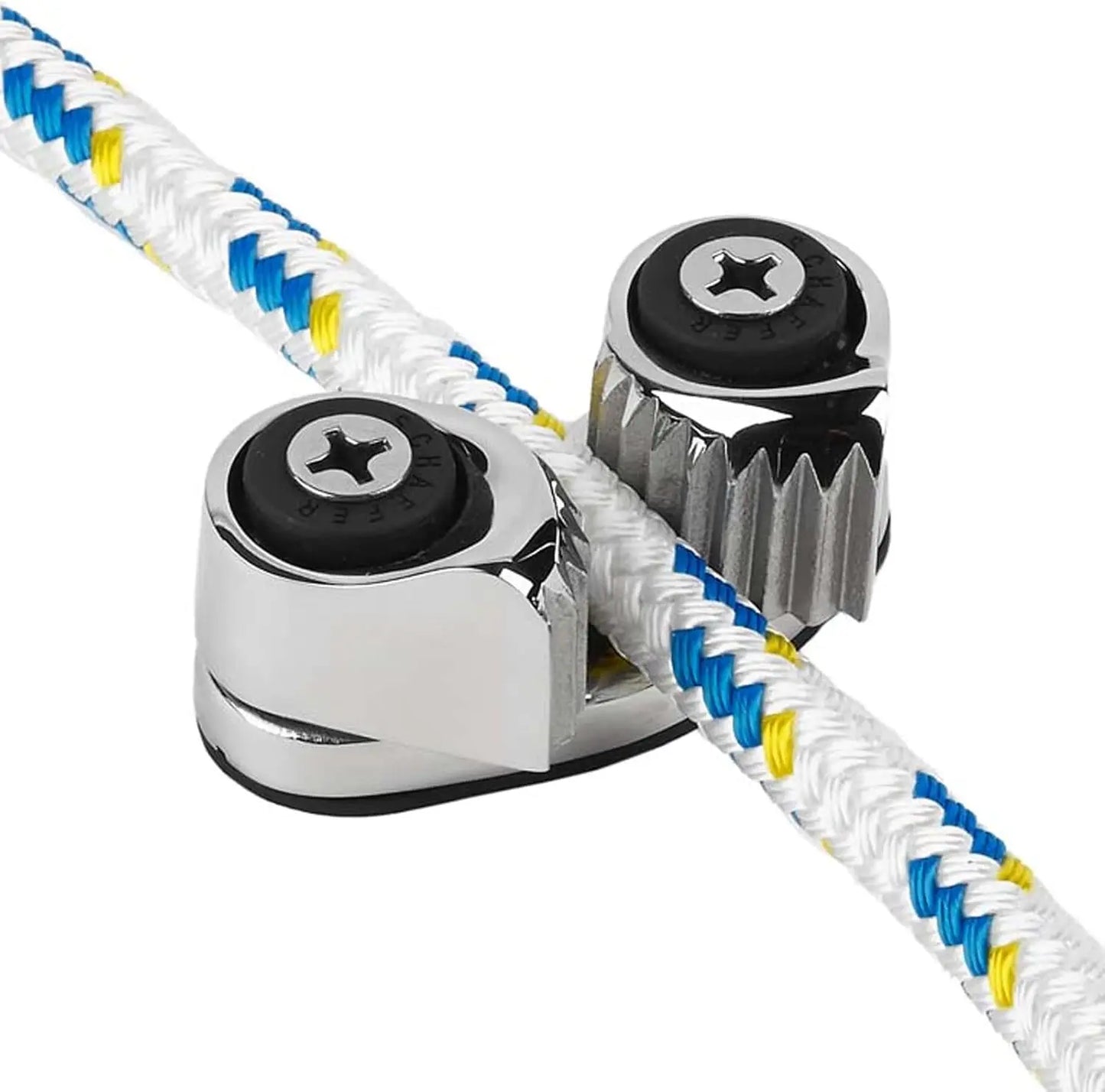 Sailboat Cam Cleat With Ring 316 Stainless Steel 10mm Rope