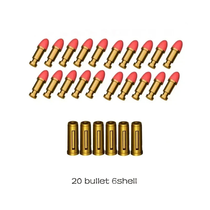ZP5 357 Revolver Launcher Pistol EVA Soft Dart Bullet Toy Gun Airsoft CS Outdoor Shooting Game Weapon Kids Adult Gift
