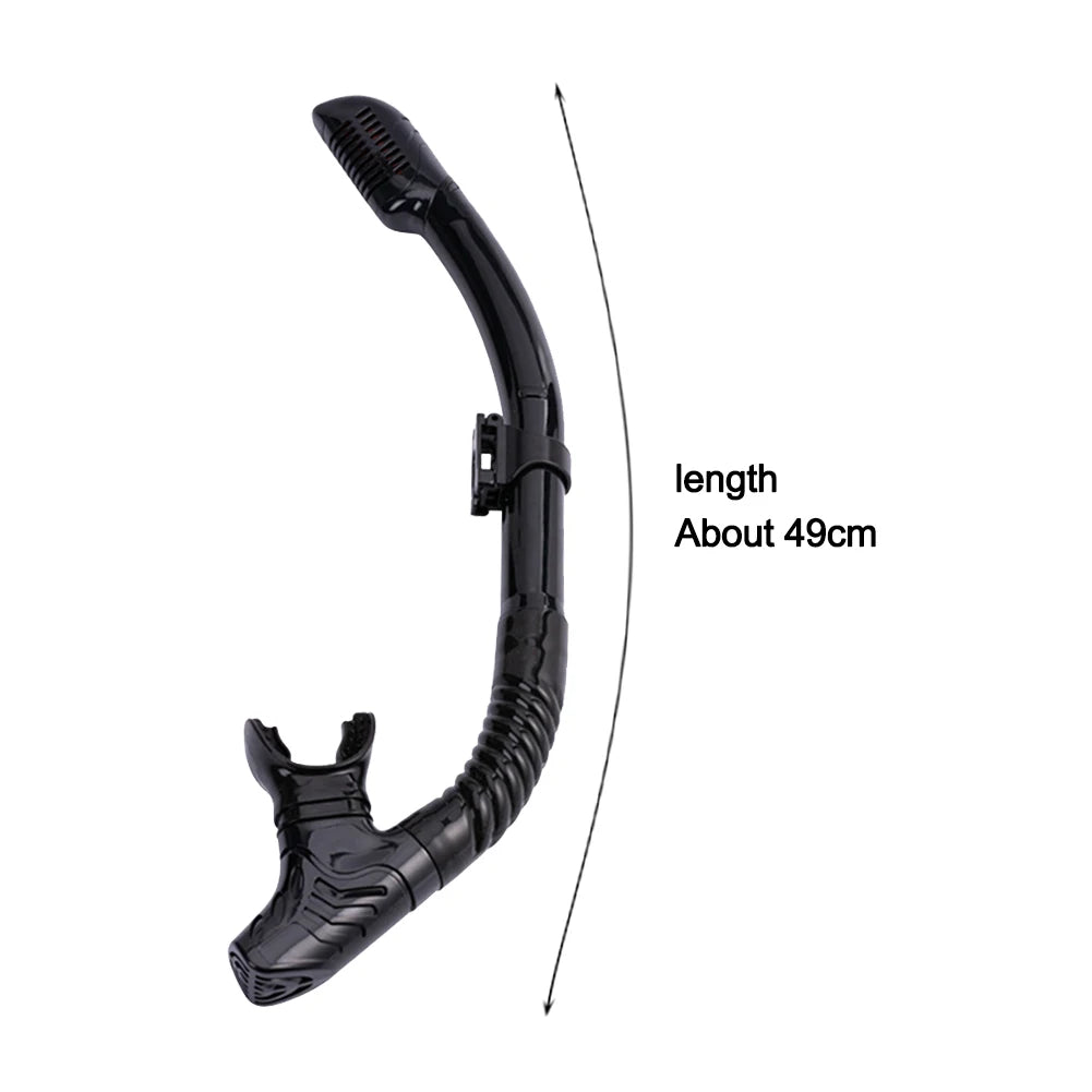 Diving Mirror Breathing Tube Set Silicone Mask For Men Women