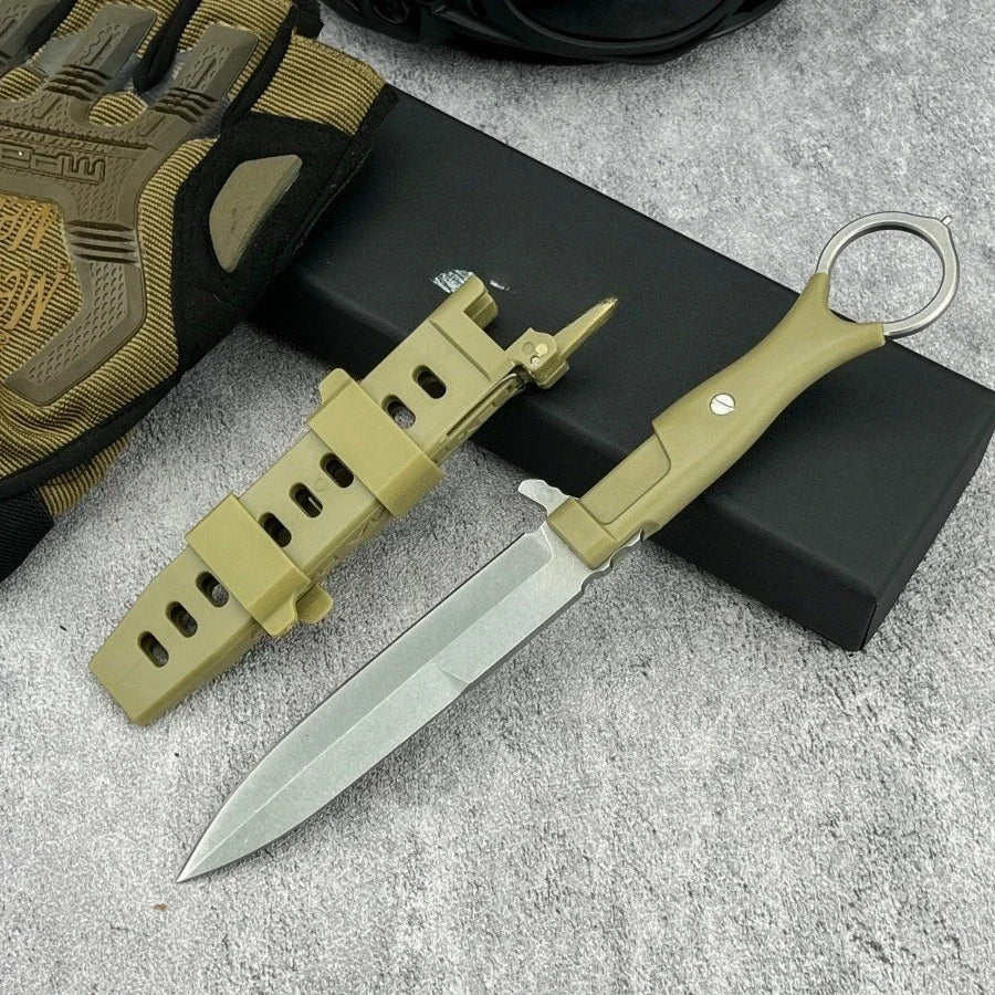 High Hardness Fixed Blade Durable 8Cr13Mov Steel Blade Outdoor Camping Trekking EDC Practical Cutting Knife Fishing Knife