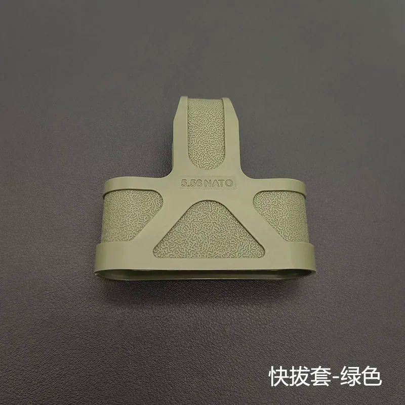 Outdoor Tactical AK 5.56 Rubber Cage Loop  Pull Magazine For M4  M14 M16 Fast Mag Protective Case Hunting Magazine Accessories