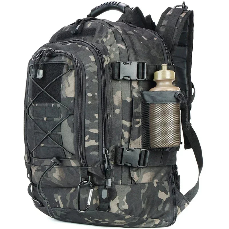 LQARMY 65L Military Tactical Backpack Molle Rucksack