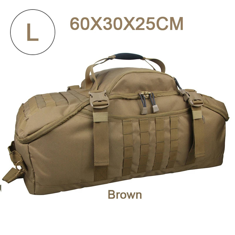 35L 50L 80L Outdoor Tactical Backpack MOLLE Duffel Bag