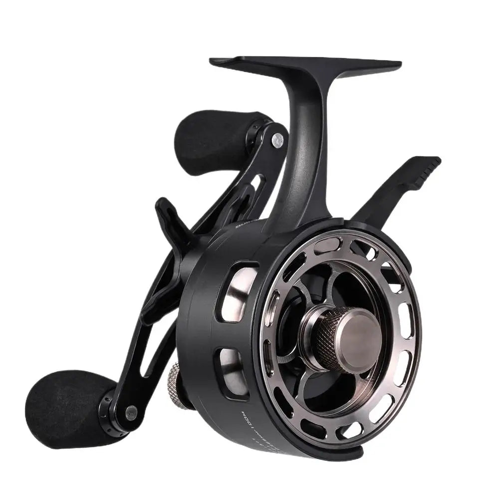 Ice Fishing Inline Freespool Reel Large Spool Wear Resistant 31BB