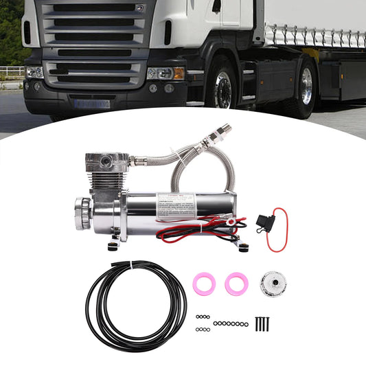 200-300 W Air Suspension Compressor, 50 L/Min 200 Psi Air Compressor Kit, 12 V 23 A High-Performance Compressor