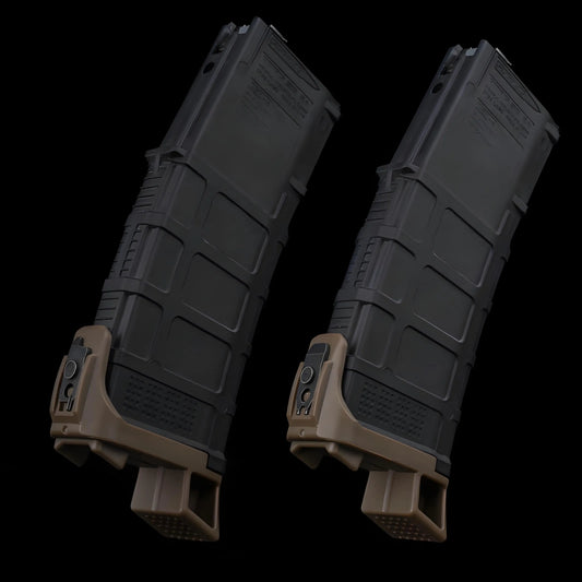 GBB PMAG Base Tactics Magazine Adapter with Prone Support Monopod Quick-Pull for Airsoft Mag Includes Multi-Tool for Sights