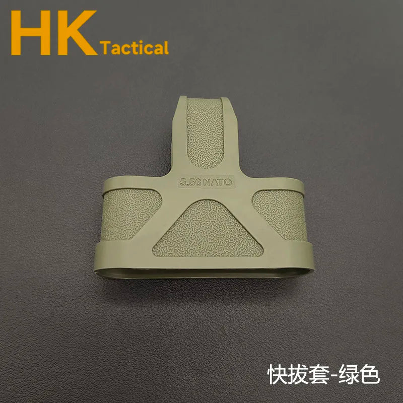 Outdoor Tactical AK 5.56 Rubber Cage Loop  Pull Magazine For M4  M14 M16 Fast Mag Protective Case Hunting Magazine Accessories