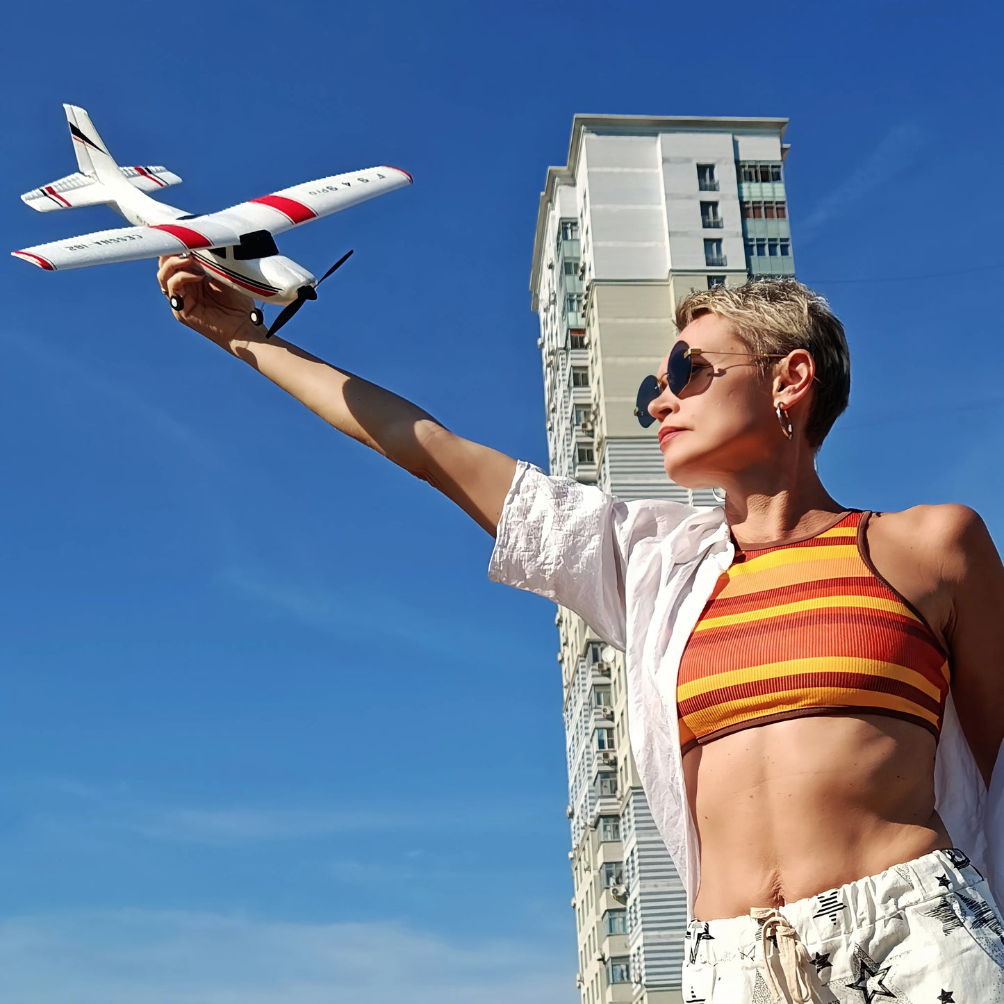 WLtoys F949 RC Airplane Fixed Wing Gyroscope RTF 24G