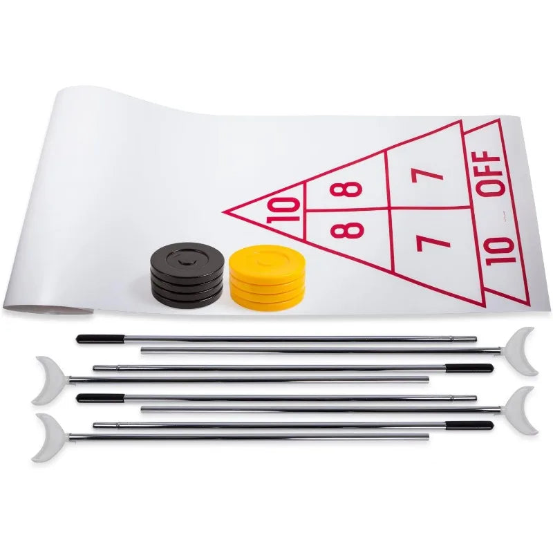 Champion Sports Shuffleboard Set: Indoor Outdoor Game
