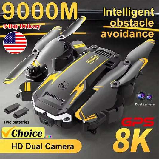 QJ S6 G6 GPS Drone 4K Camera Foldable Quadcopter FPV WiFi