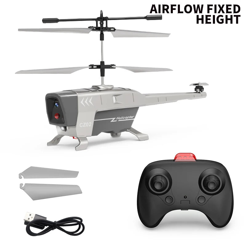 Rc Helicopter 3.5Ch 2.5Ch Rc Plane 2.4G Rc Helicopters for Adults Obstacle Avoidance Electric Airplane Induction Flying Toys