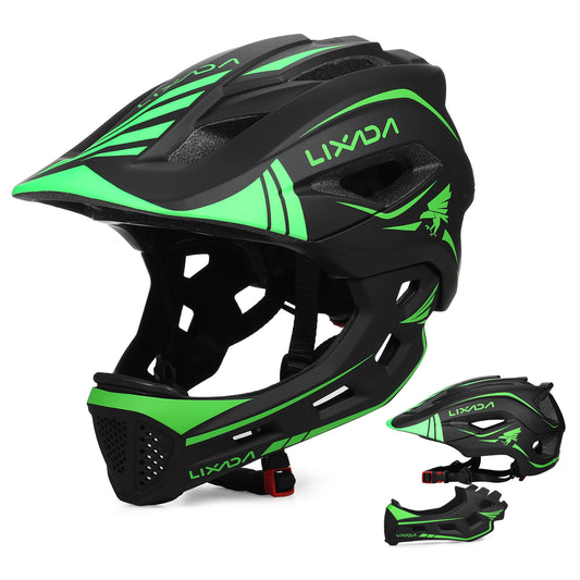 Two in One Kids Full Face Helmet for Cycling Skating