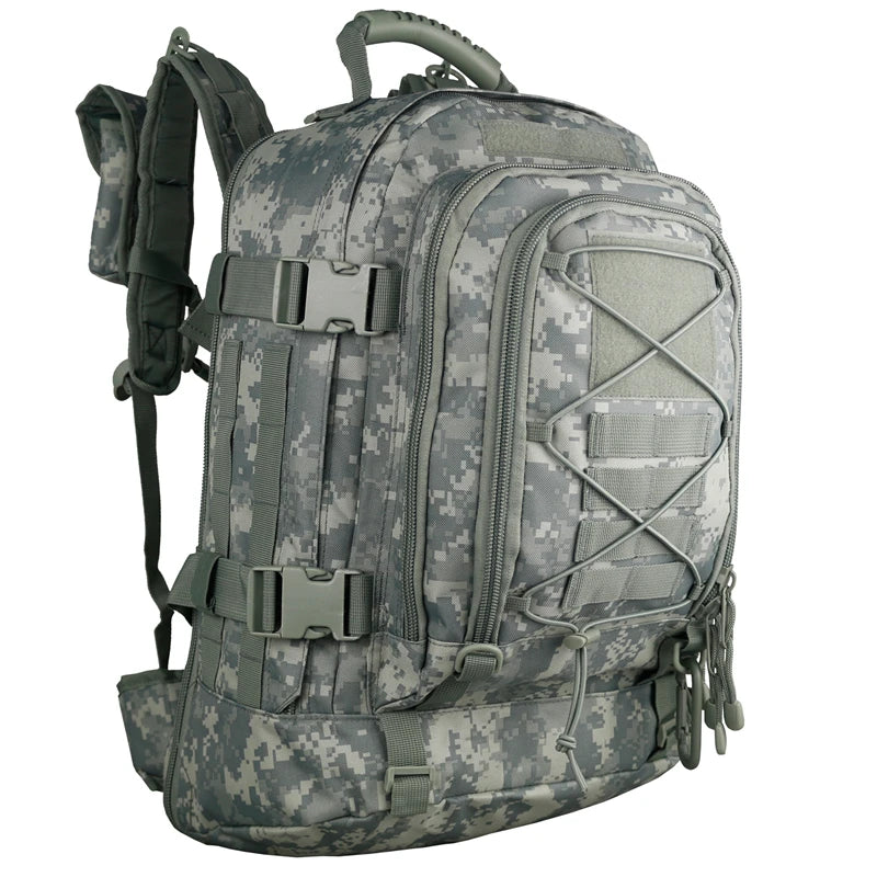 65L Tactical Backpack Large Capacity Rucksack Camping