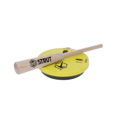 Turkey Pot Call Cookie Cutt'R Slate Call with Removable Cap Yelping Clucking Purring Easy to Use Durable Hunting Accessory