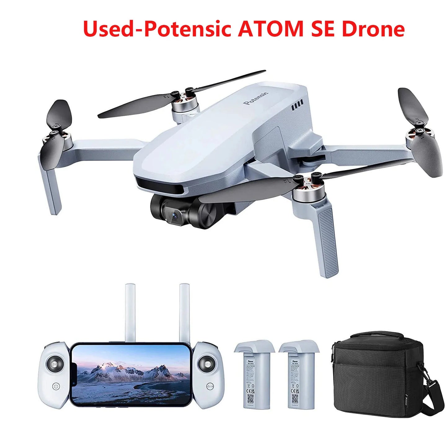 Used Potensic ATOM SE GPS Drone With 4K Camera Foldable