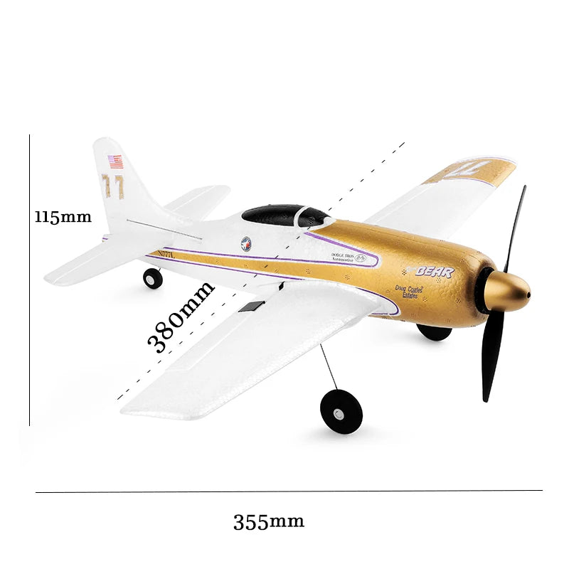 Wltoys A260 RC Plane 2.4G 4CH Stunt Aircraft Six Axis