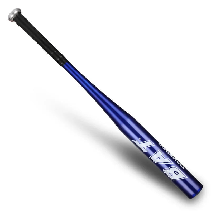 Baseball Bat for Enthusiasts-86cm Full Aluminum Alloy for Soft Baseball Practice & Training Available in Black Blue Silver White