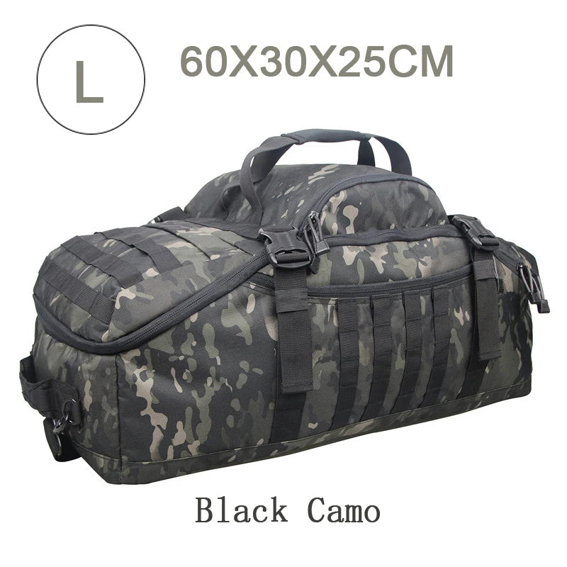 35L 50L 80L Outdoor Tactical Backpack MOLLE Duffel Bag