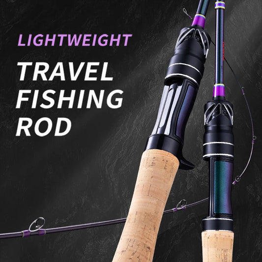 BANCY Ultralight Fishing Rod 6ft 5ft 6in Two Piece Rod