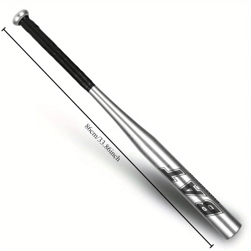 86 cm Baseball Bat Full Aluminum Alloy for Baseball Enthusiasts to Practice Soft Baseball Training  Black Blue Silver White