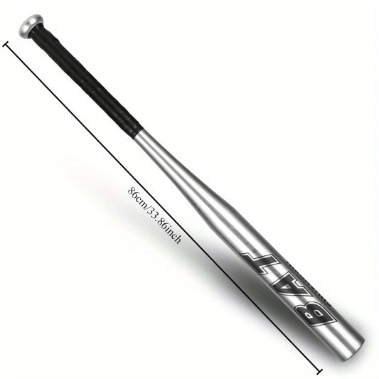 86 cm Baseball Bat Full Aluminum Alloy for Baseball Enthusiasts to Practice Soft Baseball Training  Black Blue Silver White