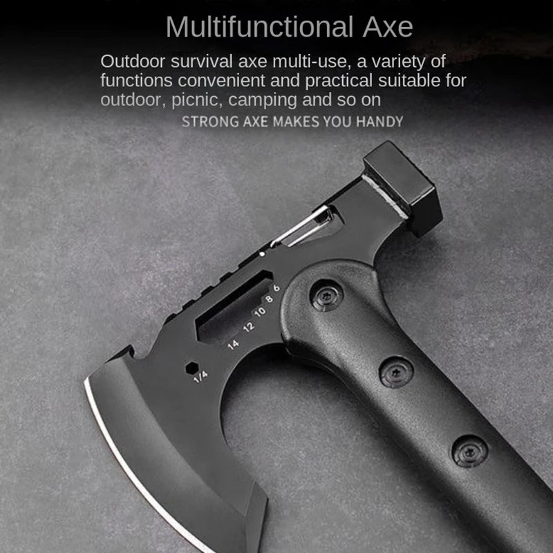 Assault Camping Axe Life Saving Fire Multi Function Outdoor Tactical