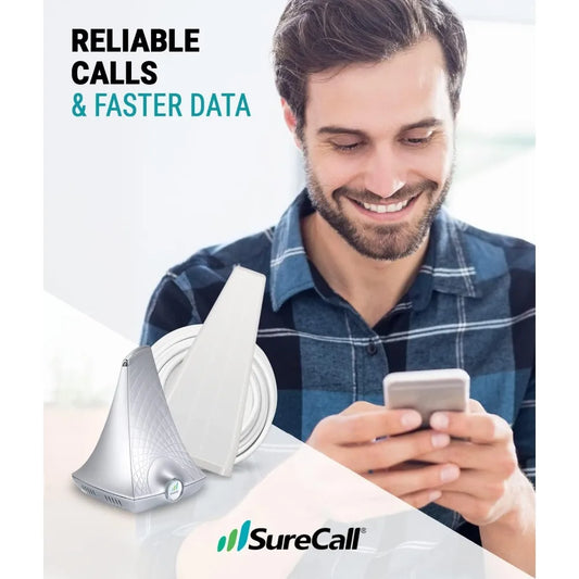 Flare 3.0 Cell Phone Booster Home 3500 SqFt 5G LTE Yagi