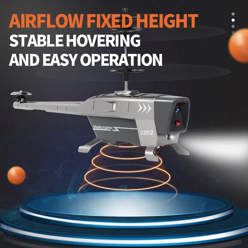 Rc Helicopter 3.5Ch 2.5Ch Rc Plane 2.4G Rc Helicopters for Adults Obstacle Avoidance Electric Airplane Induction Flying Toys