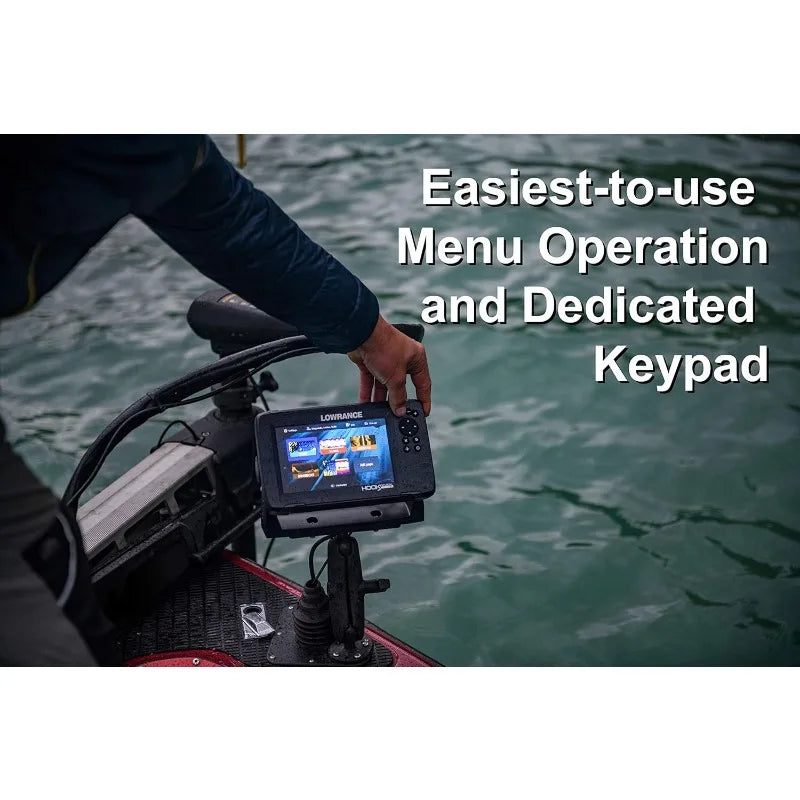Lowrance Hook Reveal 5 7 9 Fish Finders With Transducers