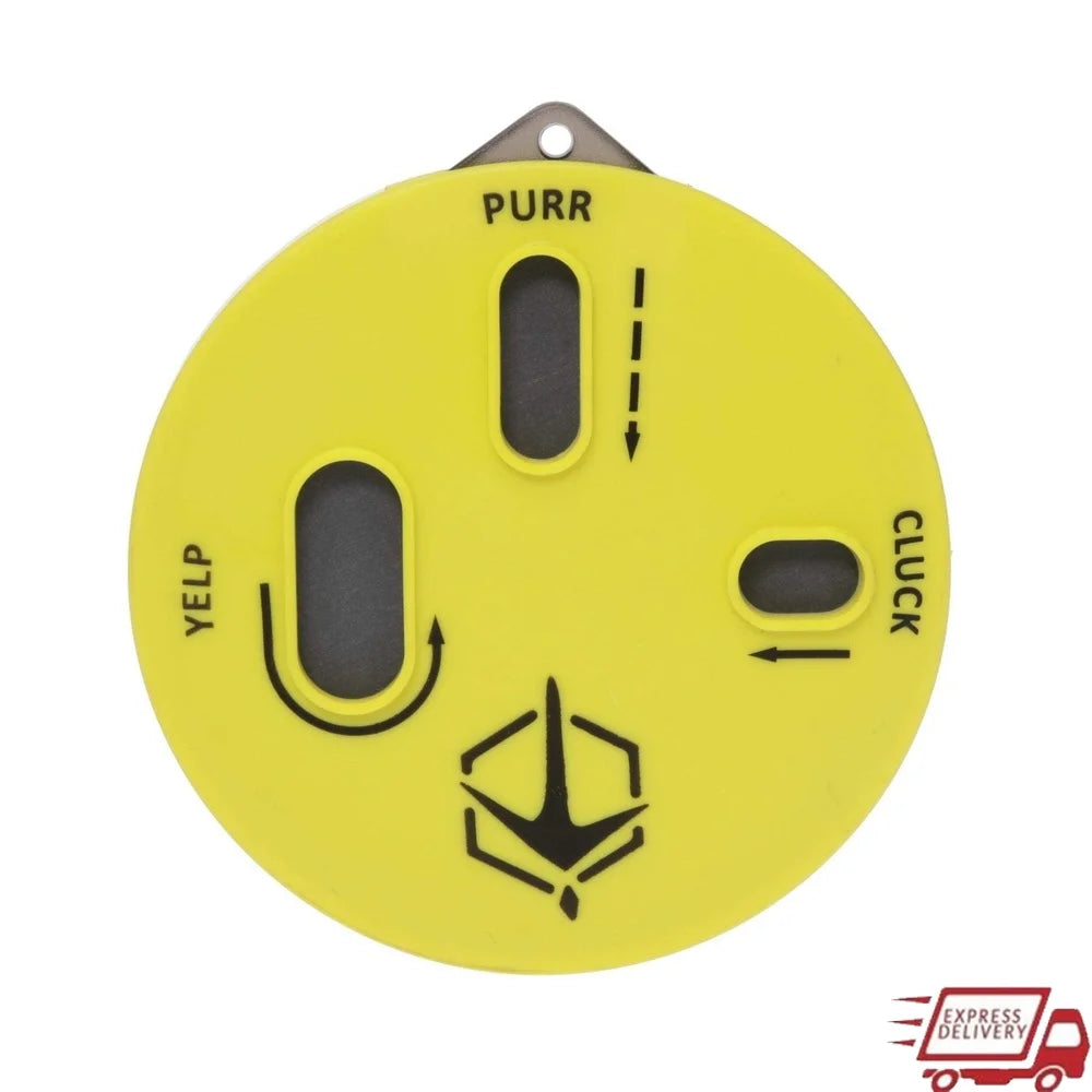 Turkey Pot Call Cookie Cutt'R Slate Call with Removable Cap Yelping Clucking Purring Easy to Use Durable Hunting Accessory