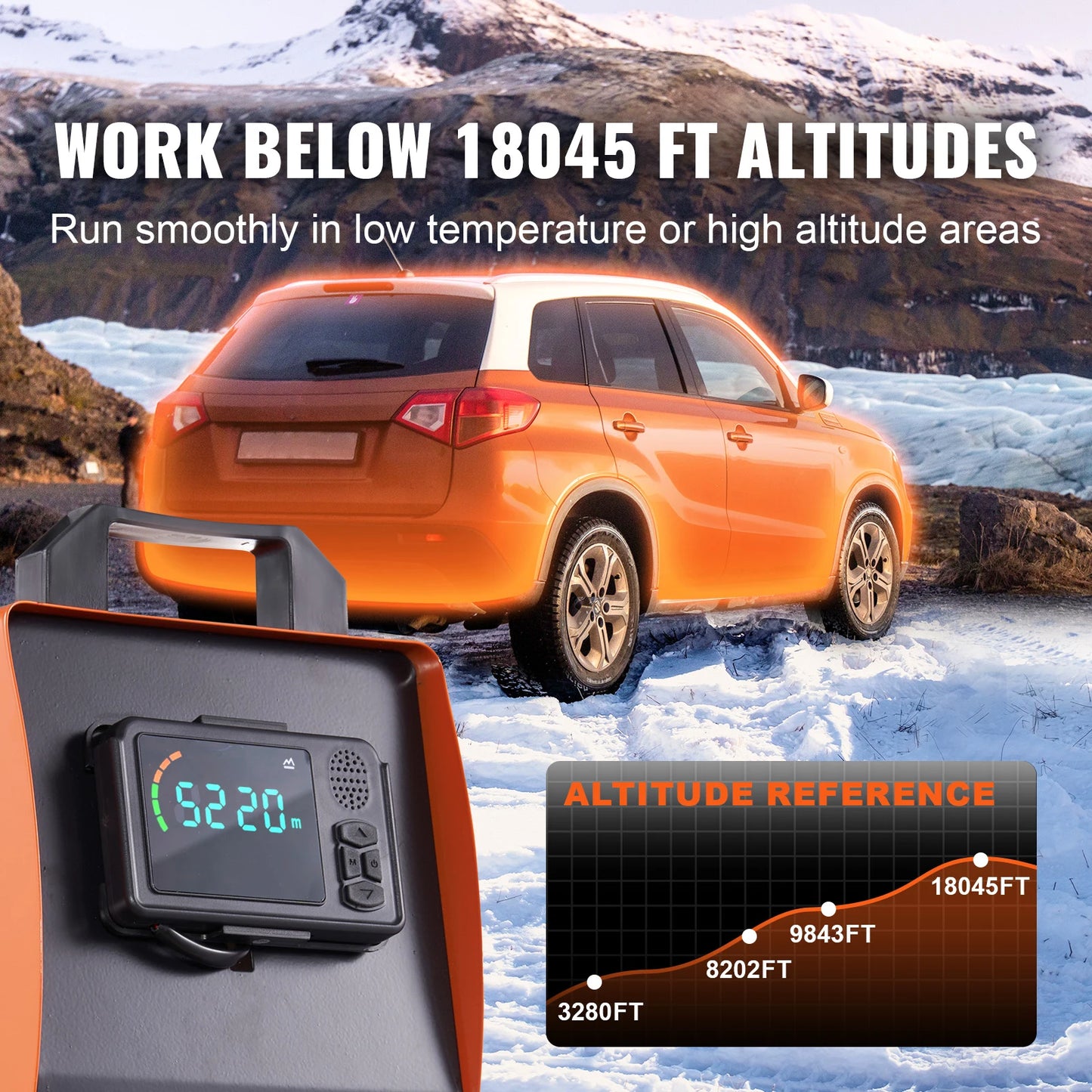 SucceBuy 8KW Diesel Air Heater Bluetooth LCD Parking Heater
