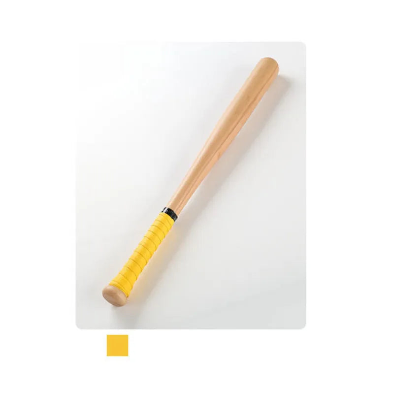 Wood Baseball Bat And Softball Gloves Ball Youth Children 21inch Outdoor Sports Home Person Self-Defense Gear