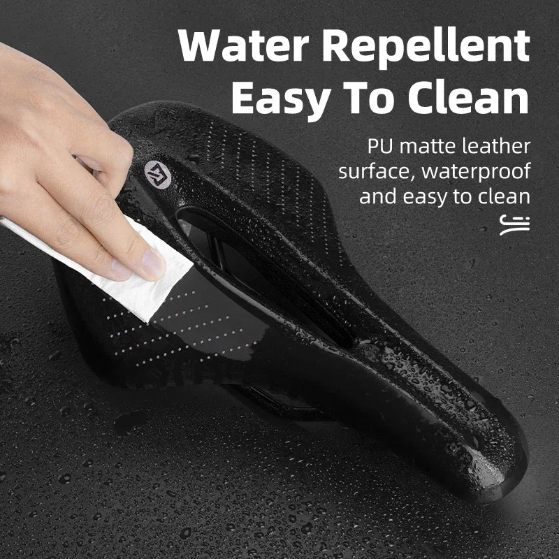 ROCKBROS Bicycle Saddle Bike Ultralight Breathable Comfortable Cushion Cycling Seat Racing Soft Cycling Saddle