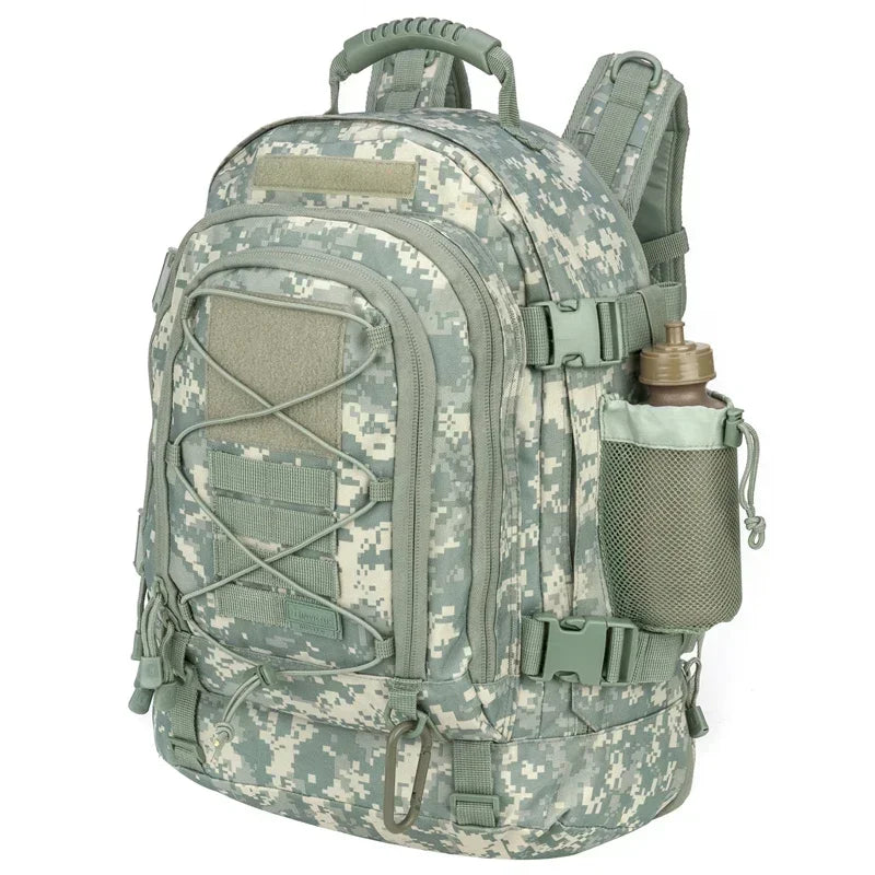 LQARMY 65L Military Tactical Backpack Molle Rucksack