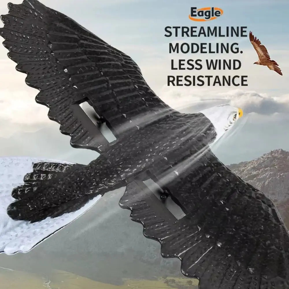 RC Plane Wingspan Eagle Aircraft Fighter 2.4G Radio Control Remote Control Hobby Glider Airplane Foam Boys Toys for Children
