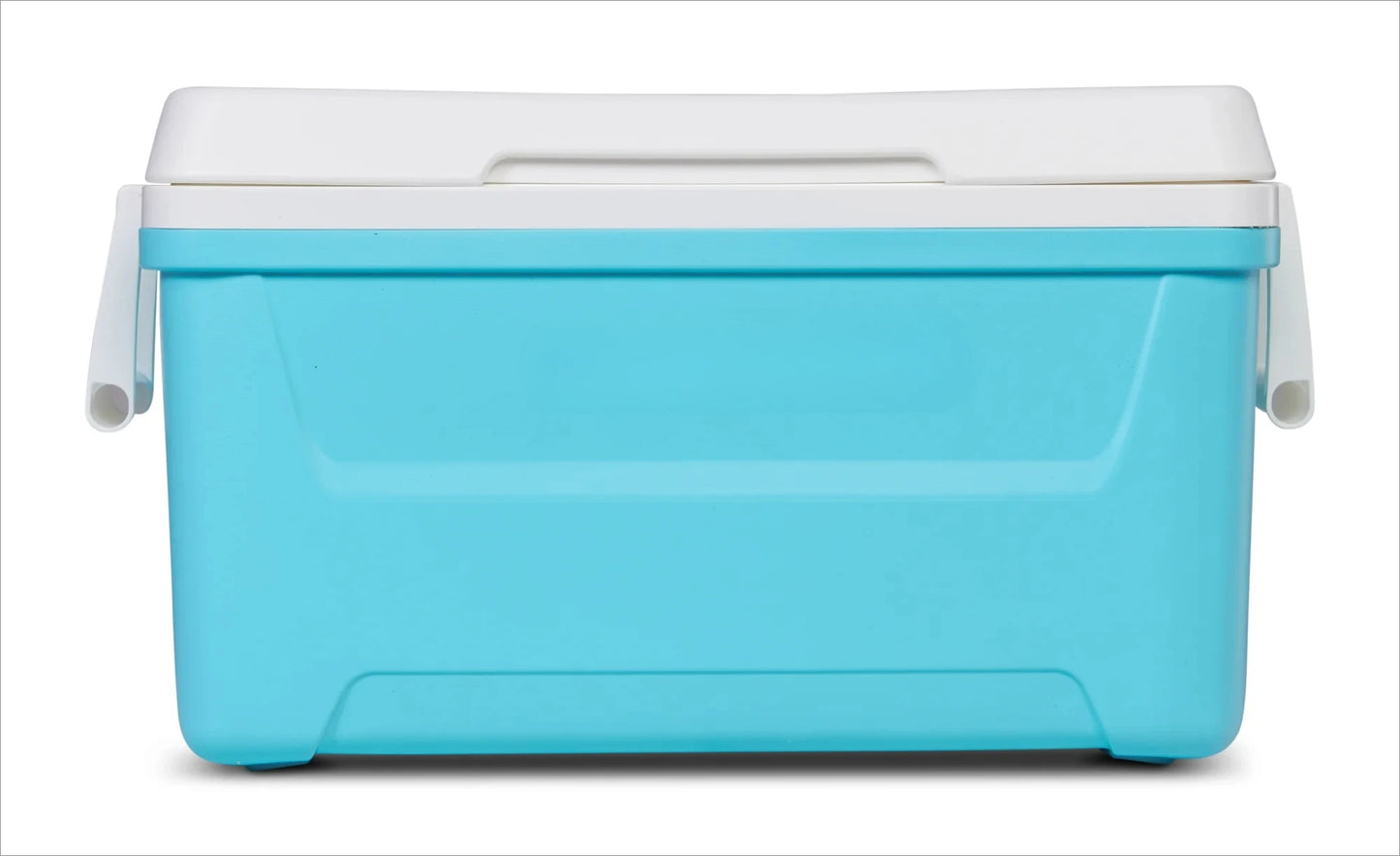 48-Quart Outdoor Picnic Camping Cooler, Red, Portable and Easy to Clean, Large Capacity, Perfect for Friends Gathering