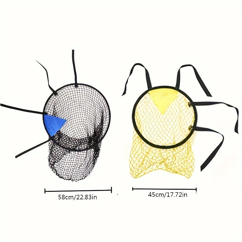 Hign-concerned Football Training Target Net Two-Piece Portable Soccer Goal