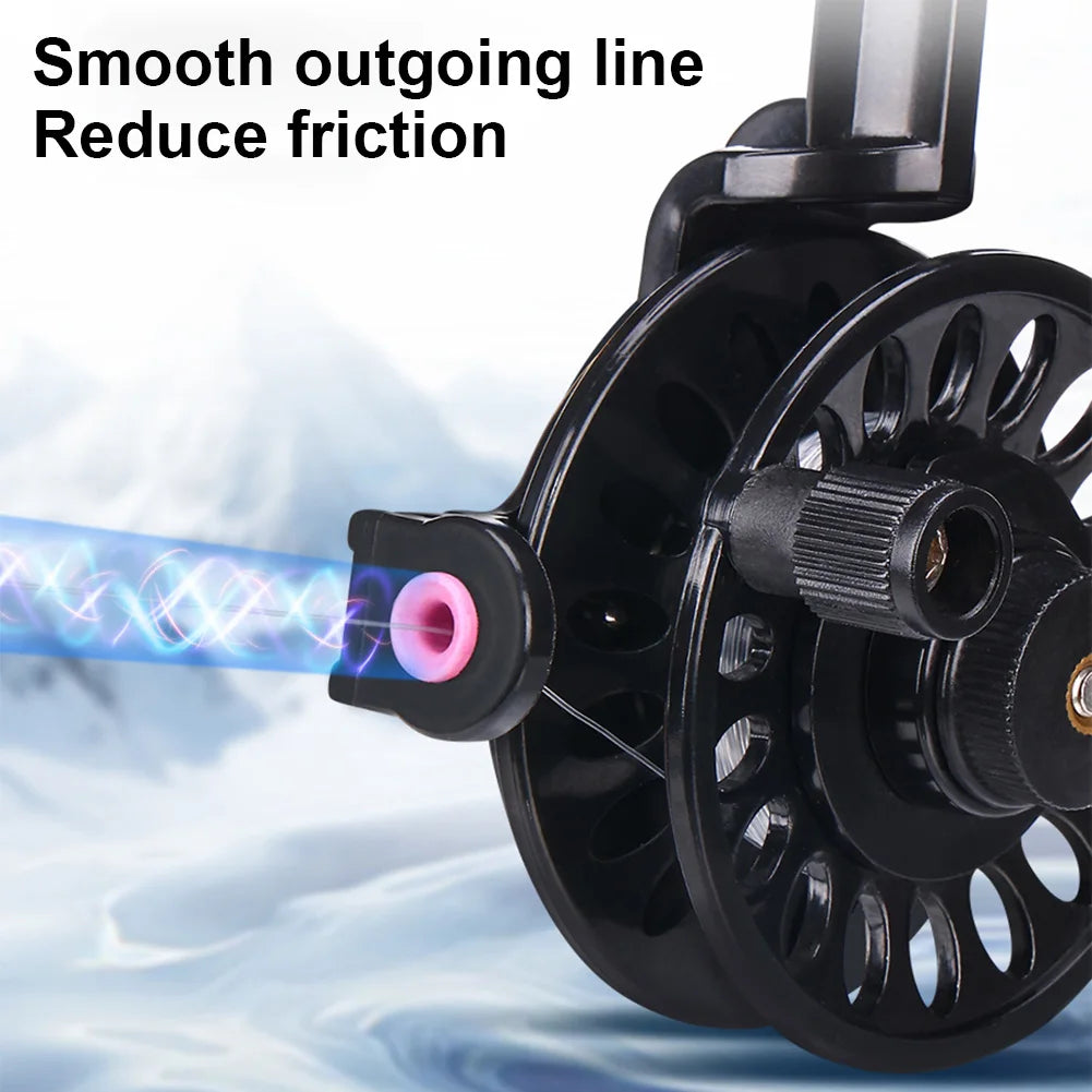 Shunmaii Ice Fishing Reel ABS Lightweight Spinning Wheel