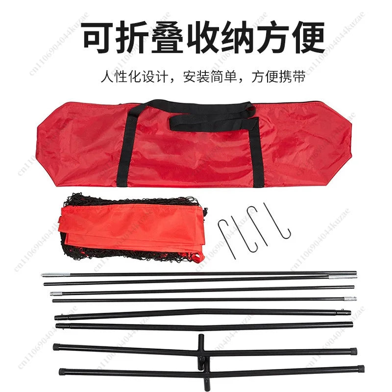 7x7 Baseball Softball Practice Net, Indoor Outdoor Portable Rebound Strike Net for Bat Hitting Training