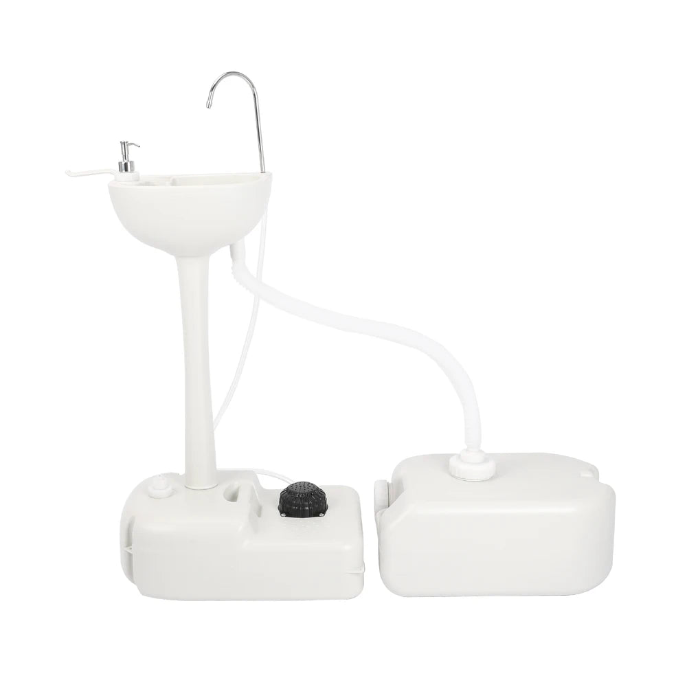 Outdoor Portable Camping Sink With Toilet And Water Tank
