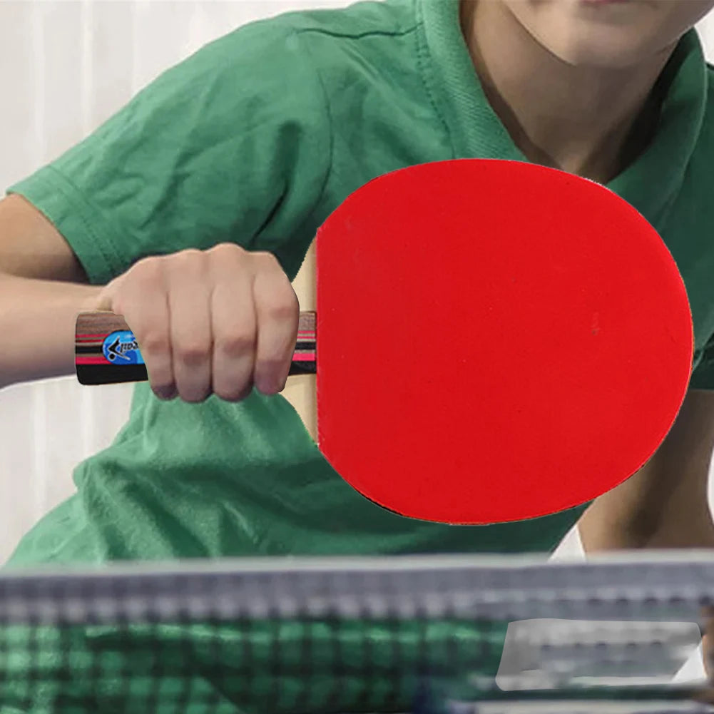 Non Slip Ping Pong Rackets Set with 2 Paddles 3 Balls and Storage Bag Ideal for Advanced Table Tennis Training