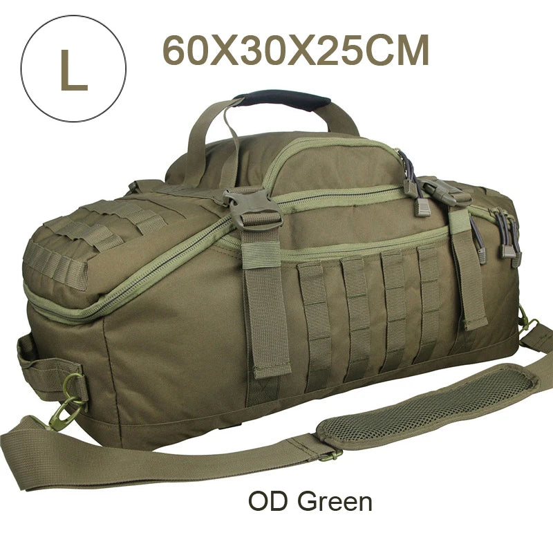 35L 50L 80L Outdoor Tactical Backpack MOLLE Duffel Bag