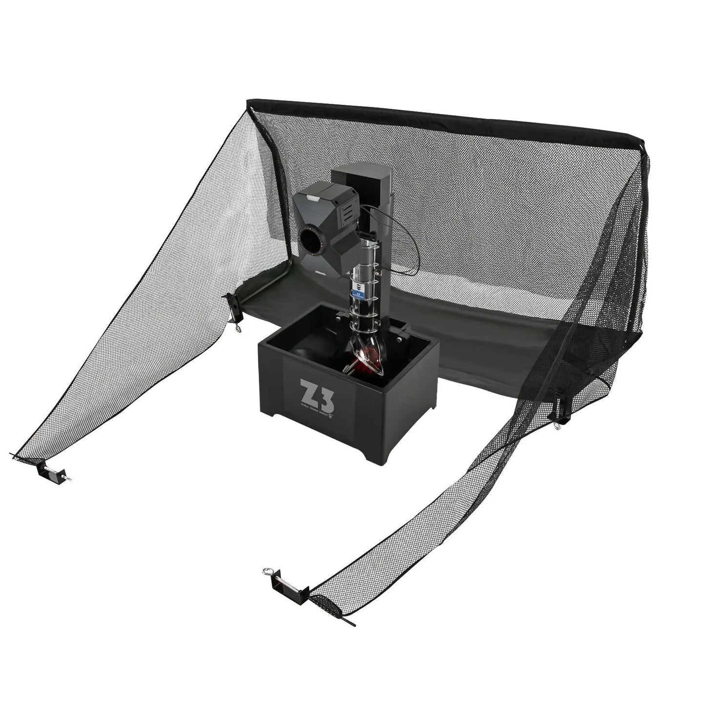 Automatic Table Tennis Training Machine, Ping Pong Ball Pitching Machine with 100 Balls + Net