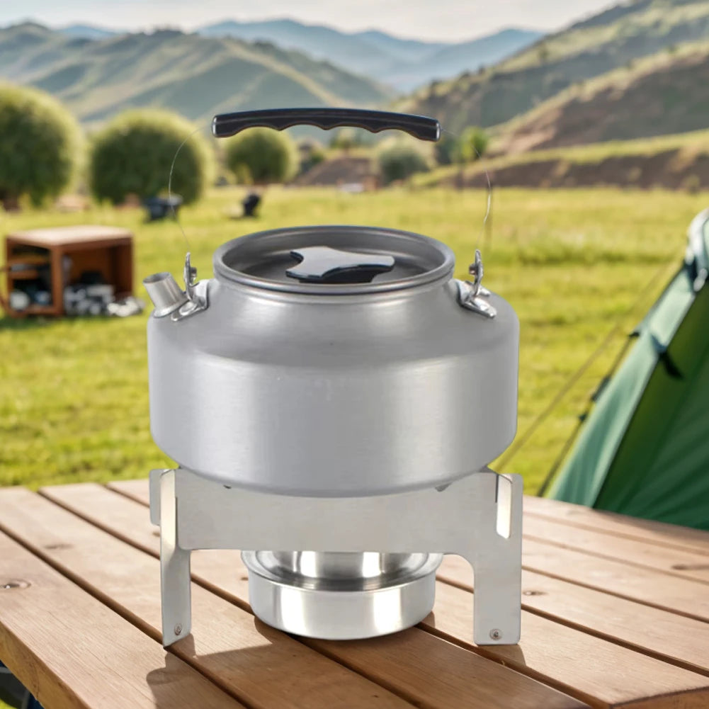 Ultralight Folding Outdoor Portable Burner Stand Holder Support Stand Alcohol Stove Holder for Outdoor Camping Hiking Picnic