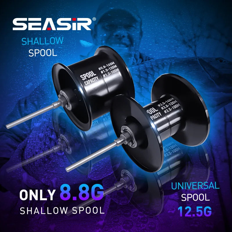 SeaSir Cast X Baitcasting Reel 7 To 1 Gear Ratio Aluminum