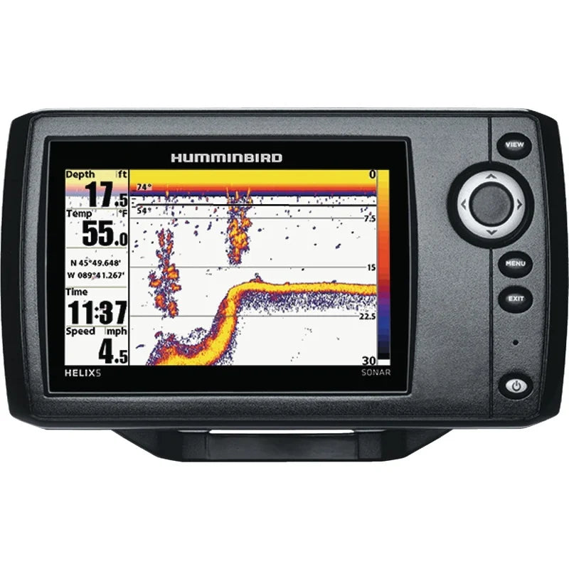 Helix 5 Sonar G2 Fish Finder Dual Beam Plus Switch 5Inch