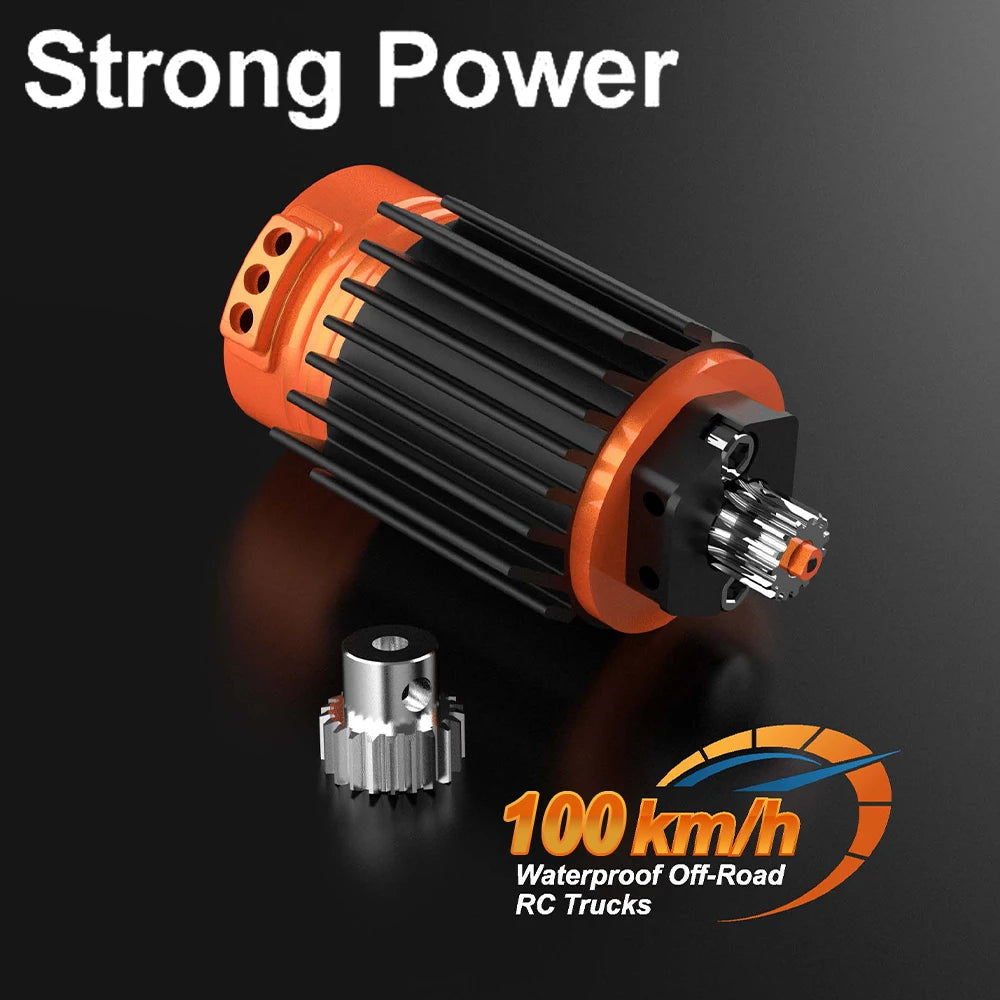 Teeggi 1/14 4WD High Speed Rc Off-road Car 100KM/H Brushless motor 3S Remote Control Truck Drift Racing Cars Toys For kid Gifts