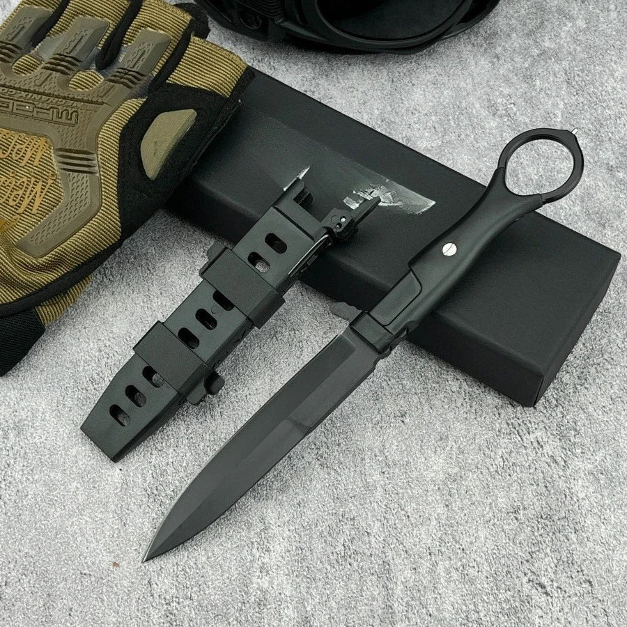 High Hardness Fixed Blade Durable 8Cr13Mov Steel Blade Outdoor Camping Trekking EDC Practical Cutting Knife Fishing Knife