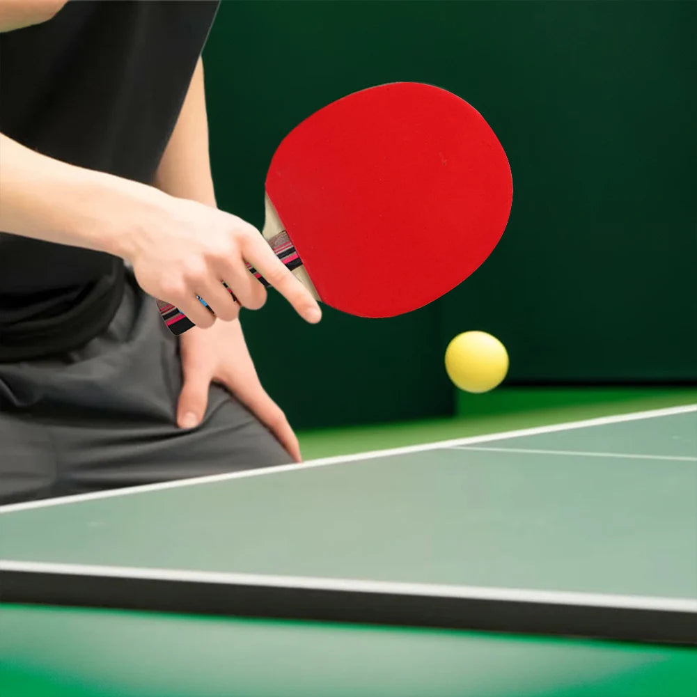 Non Slip Ping Pong Rackets Set with 2 Paddles 3 Balls and Storage Bag Ideal for Advanced Table Tennis Training