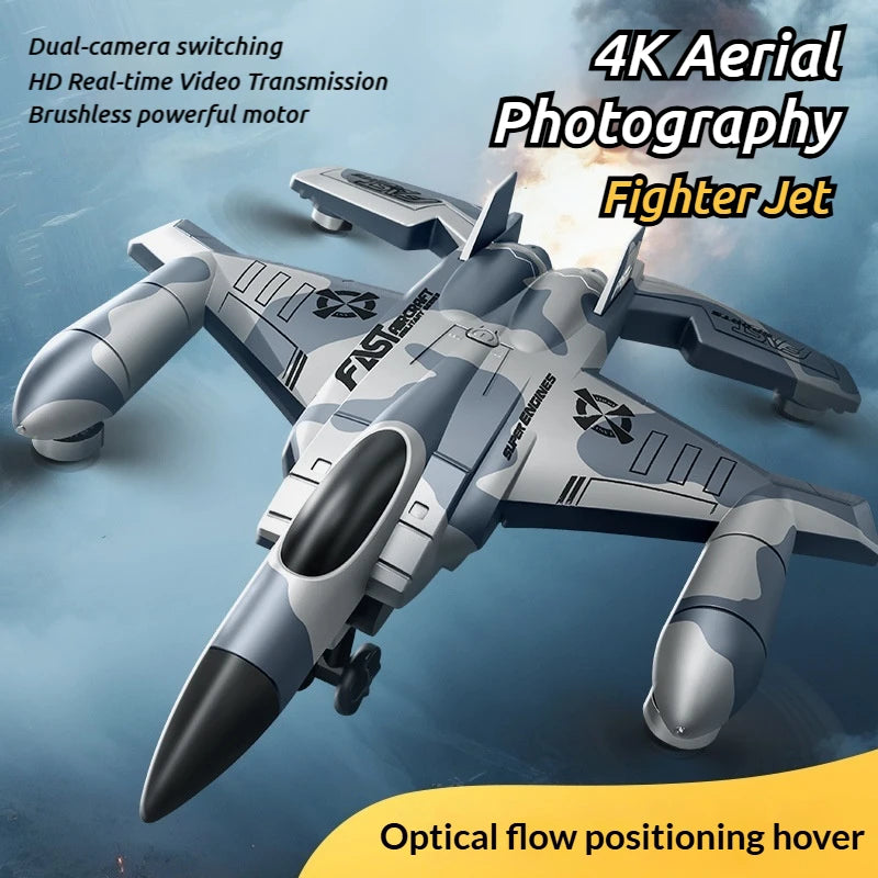 A27 Fighter Jet RC Plane Brushless Motor Fixed Wing Drone for Aerial Photography Professional RC Aircraft Model Kids Outdoor Toy